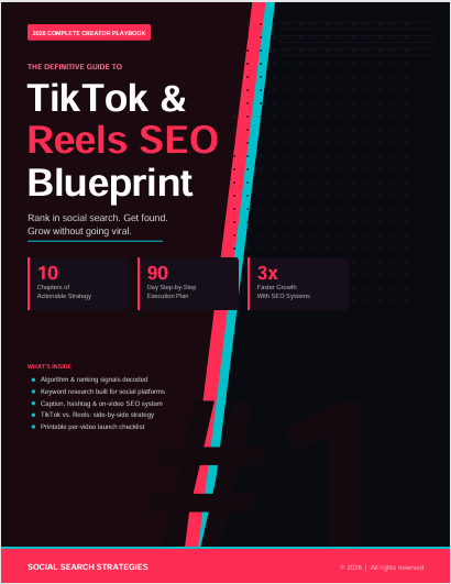 TikTok Reels SEO Blueprint